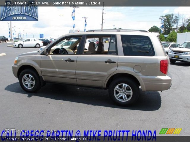 2003 Honda Pilot EX 4WD in Sandstone Metallic