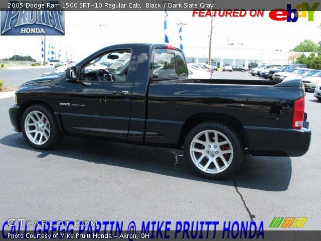 2005 Dodge Ram 1500 SRT-10 Regular Cab in Black