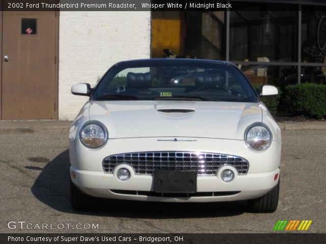 2002 Ford Thunderbird Premium Roadster in Whisper White