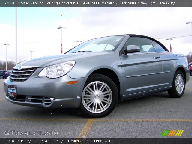 2008 Chrysler Sebring Touring Convertible in Silver Steel Metallic