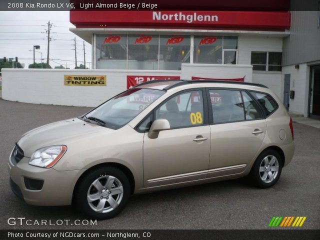 2008 Kia Rondo LX V6 in Light Almond Beige