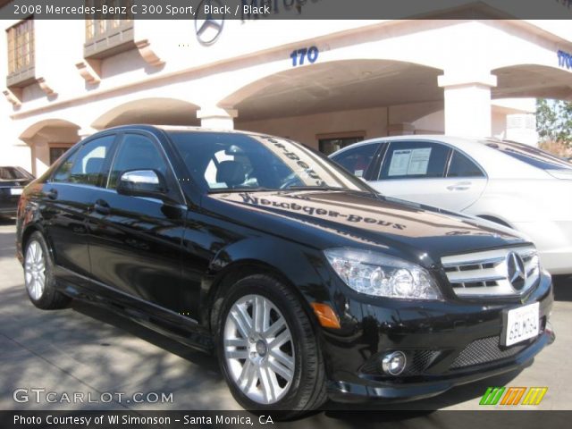 2008 Mercedes-Benz C 300 Sport in Black