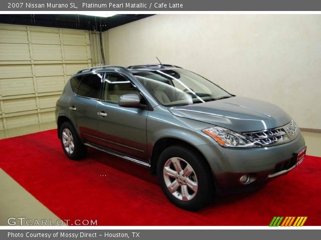 2007 Nissan Murano SL in Platinum Pearl Matallic