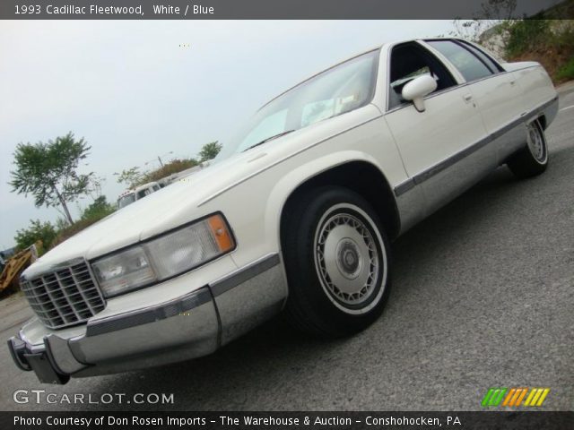 1993 Cadillac Fleetwood  in White