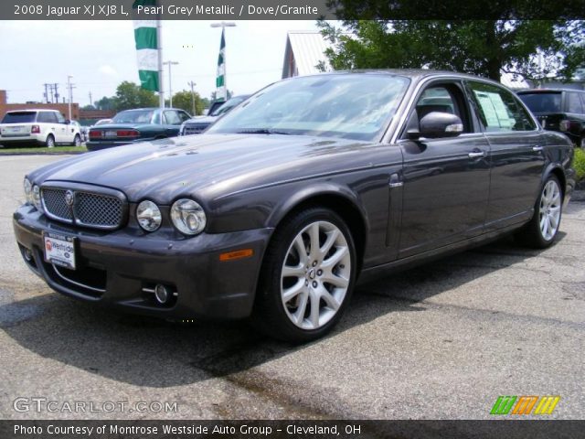 2008 Jaguar XJ XJ8 L in Pearl Grey Metallic