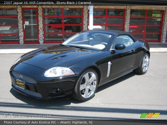 2007 Jaguar XK XKR Convertible in Ebony Black