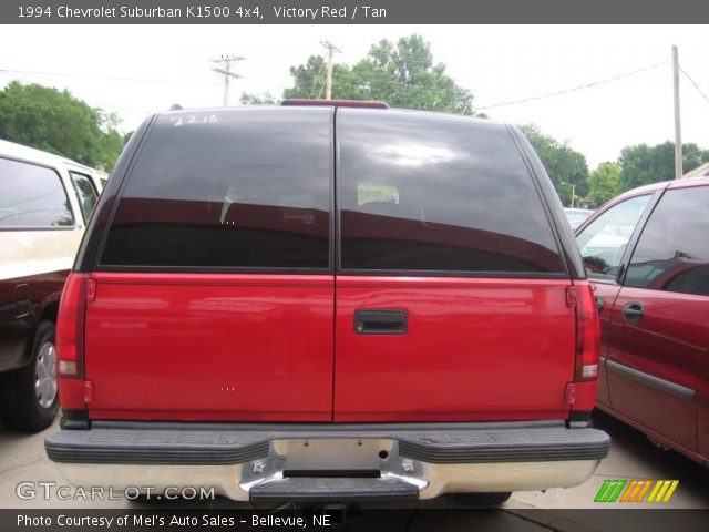 1994 Chevrolet Suburban K1500 4x4 in Victory Red
