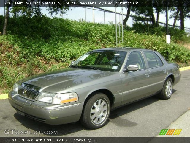 2003 Mercury Grand Marquis LS in Spruce Green Metallic