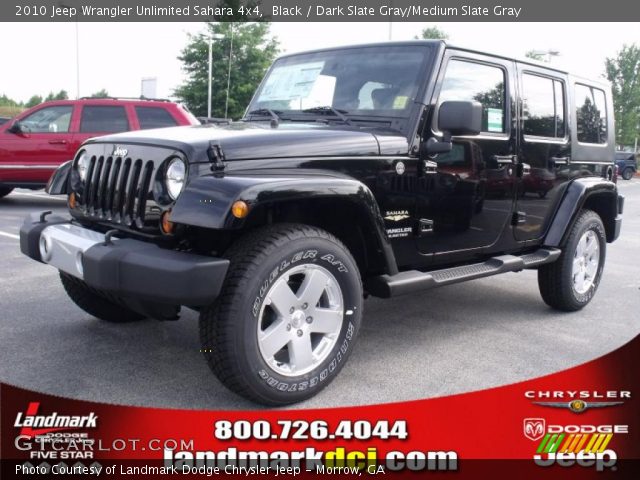 2010 Jeep Wrangler Unlimited Sahara 4x4 in Black