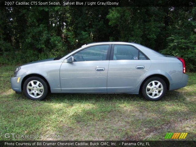 2007 Cadillac CTS Sport Sedan in Sunset Blue