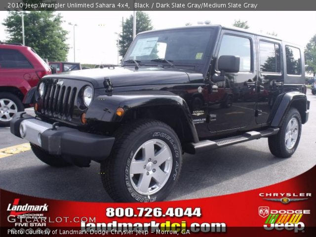 2010 Jeep Wrangler Unlimited Sahara 4x4 in Black