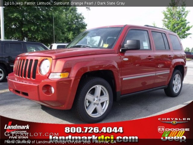 2010 Jeep Patriot Latitude in Sunburst Orange Pearl