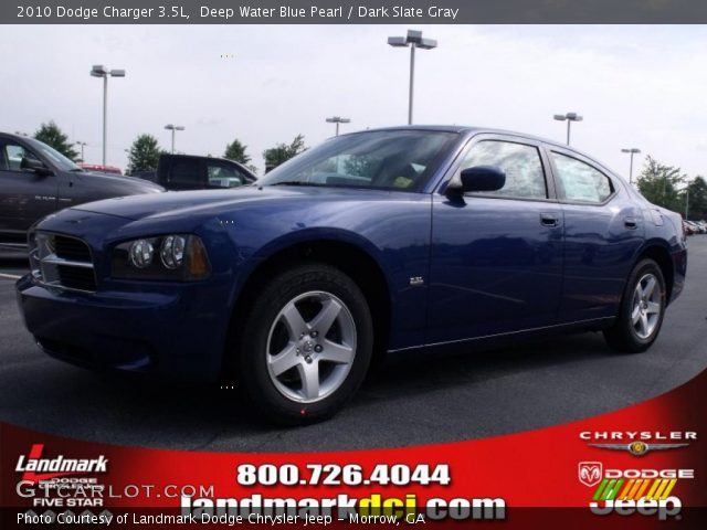 2010 Dodge Charger 3.5L in Deep Water Blue Pearl