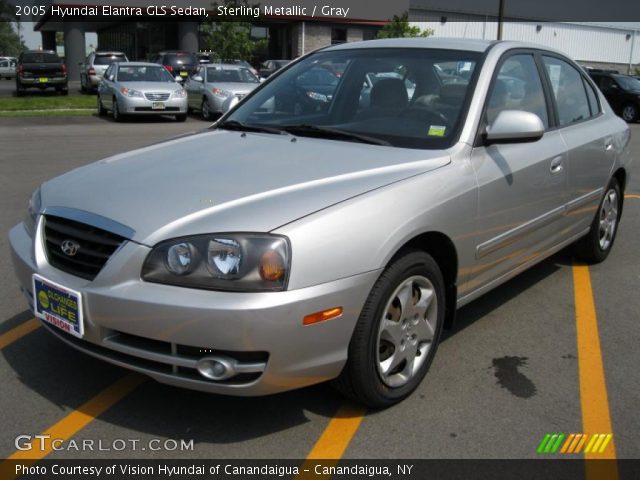 2005 Hyundai Elantra GLS Sedan in Sterling Metallic