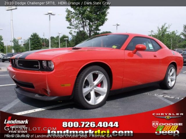 2010 Dodge Challenger SRT8 in HEMI Orange