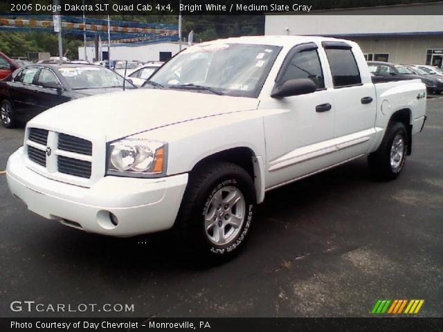 2006 Dodge Dakota SLT Quad Cab 4x4 in Bright White