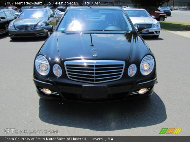 2007 Mercedes-Benz E 350 4Matic Sedan in Black