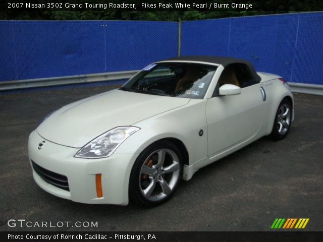 2007 Nissan 350Z Grand Touring Roadster in Pikes Peak White Pearl