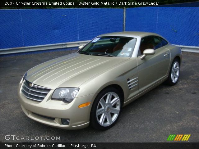 2007 Chrysler Crossfire Limited Coupe in Oyster Gold Metallic