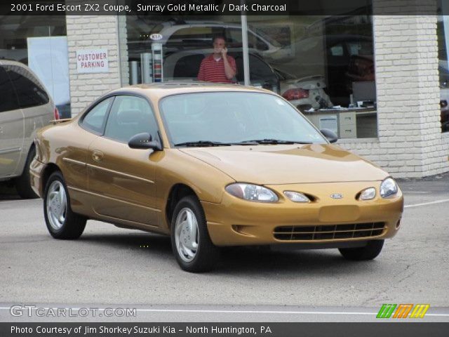 2001 Ford Escort ZX2 Coupe in Sunray Gold Metallic