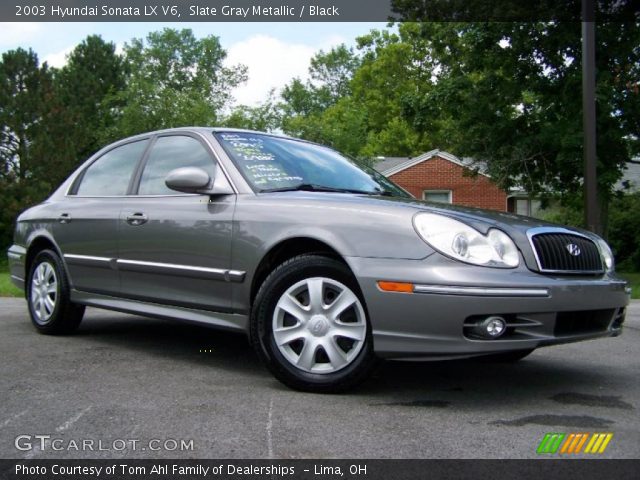 2003 Hyundai Sonata LX V6 in Slate Gray Metallic