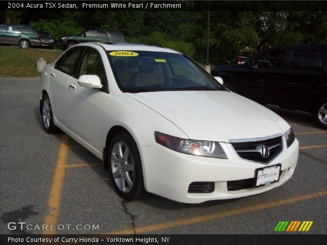 2004 Acura TSX Sedan in Premium White Pearl