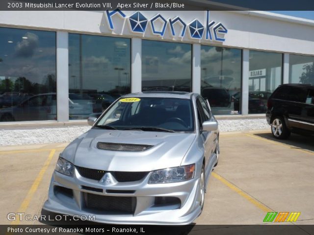 2003 Mitsubishi Lancer Evolution VIII in Apex Silver