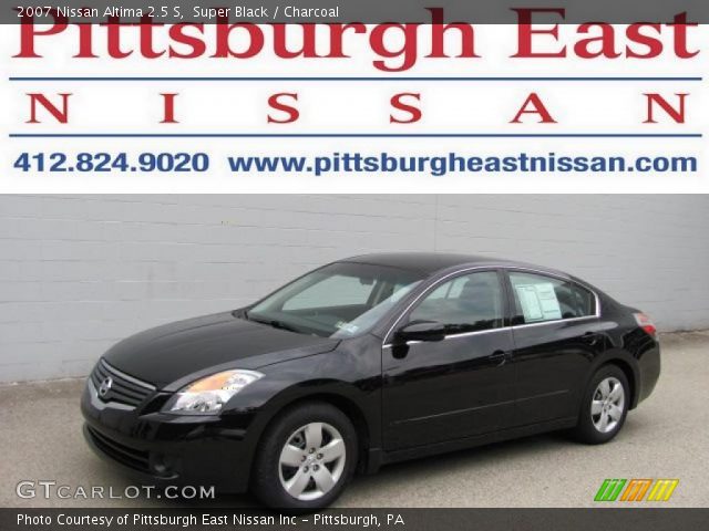 2007 Nissan Altima 2.5 S in Super Black