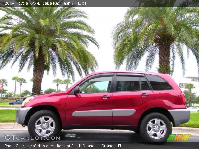 2004 Toyota RAV4  in Salsa Red Pearl
