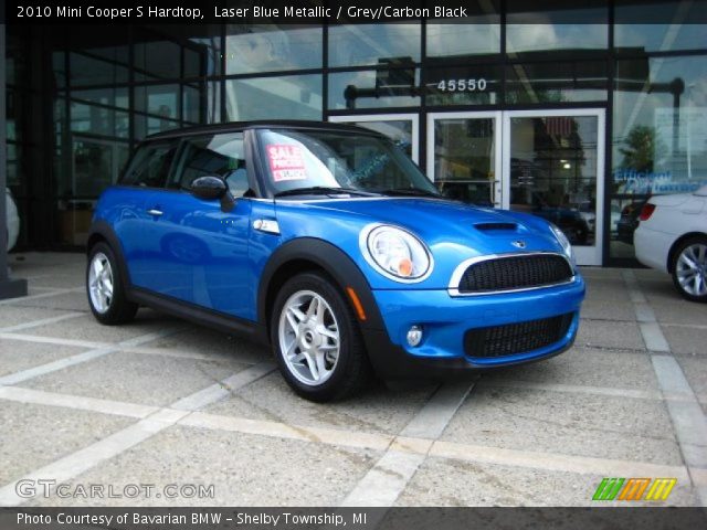 2010 Mini Cooper S Hardtop in Laser Blue Metallic