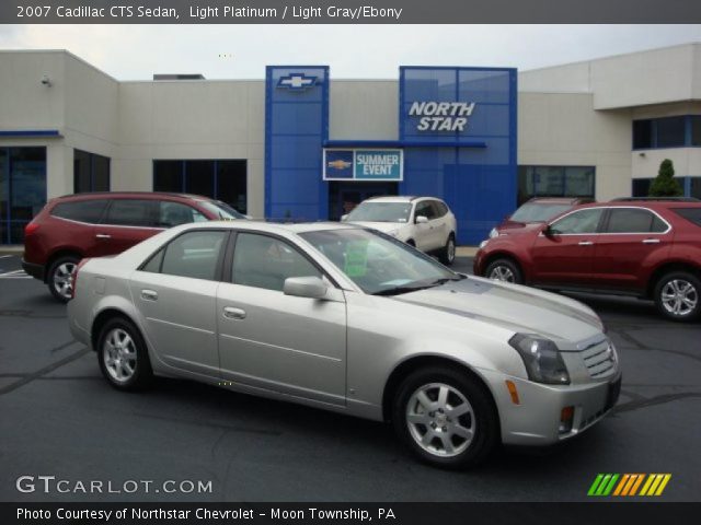 2007 Cadillac CTS Sedan in Light Platinum