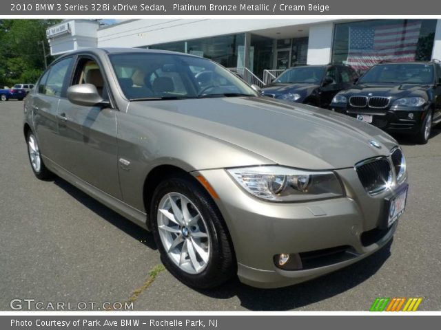 2010 BMW 3 Series 328i xDrive Sedan in Platinum Bronze Metallic