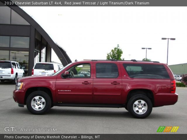 2010 Chevrolet Suburban LT 4x4 in Red Jewel Tintcoat
