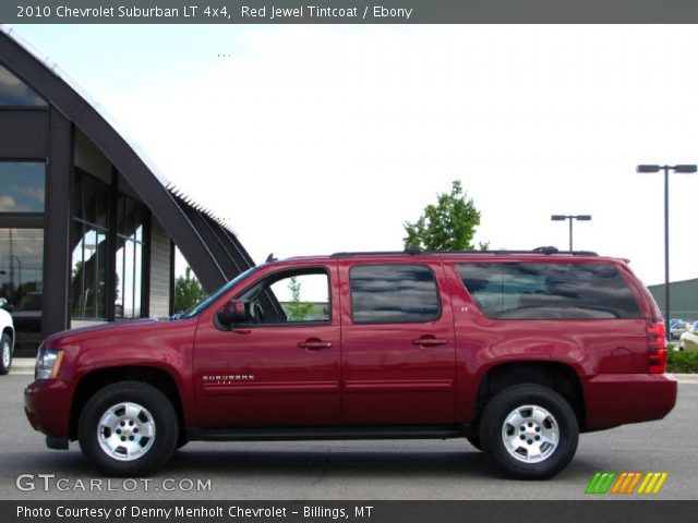 2010 Chevrolet Suburban LT 4x4 in Red Jewel Tintcoat