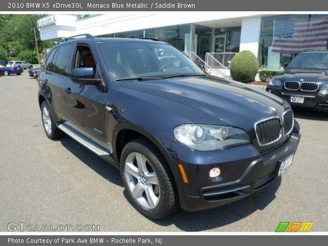 2010 BMW X5 xDrive30i in Monaco Blue Metallic