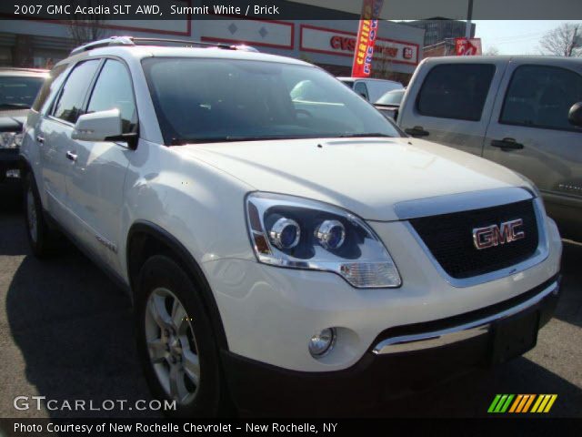 2007 GMC Acadia SLT AWD in Summit White