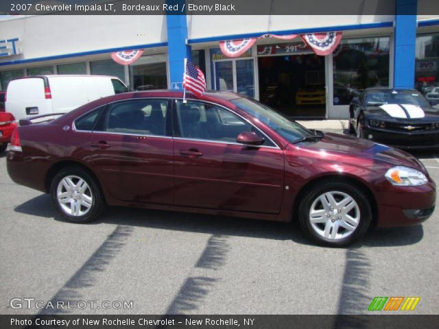 2007 Chevrolet Impala LT in Bordeaux Red