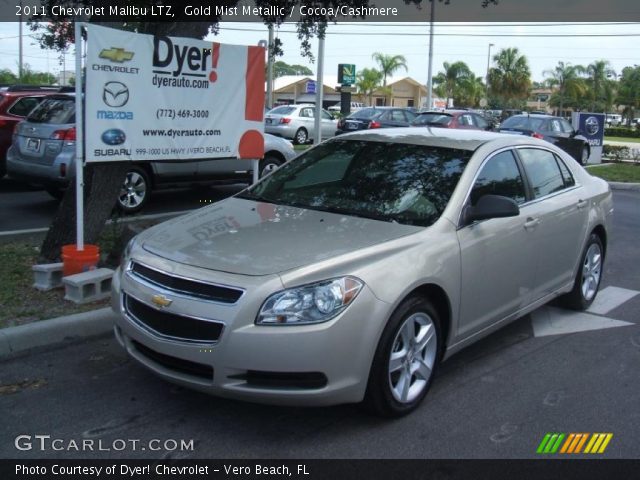 2011 Chevrolet Malibu LTZ in Gold Mist Metallic