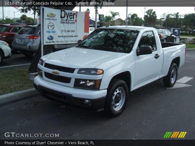 2010 Chevrolet Colorado Regular Cab in Summit White