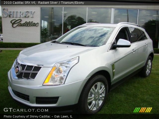 2010 Cadillac SRX V6 in Radiant Silver