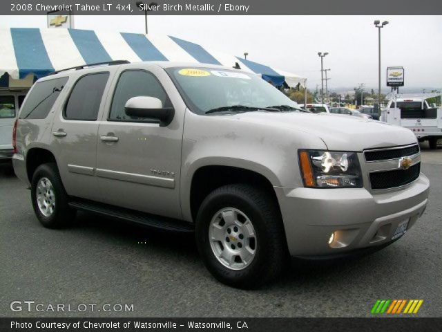 2008 Chevrolet Tahoe LT 4x4 in Silver Birch Metallic