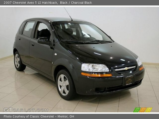 2007 Chevrolet Aveo 5 LS Hatchback in Black