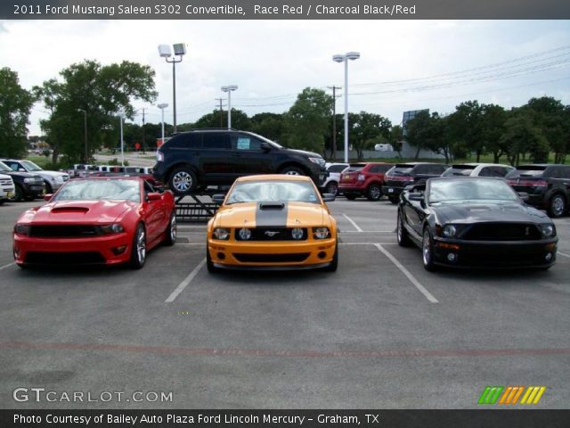 2011 Ford Mustang Saleen S302 Convertible in Race Red