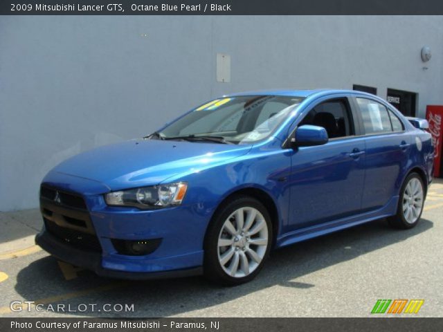 2009 Mitsubishi Lancer GTS in Octane Blue Pearl