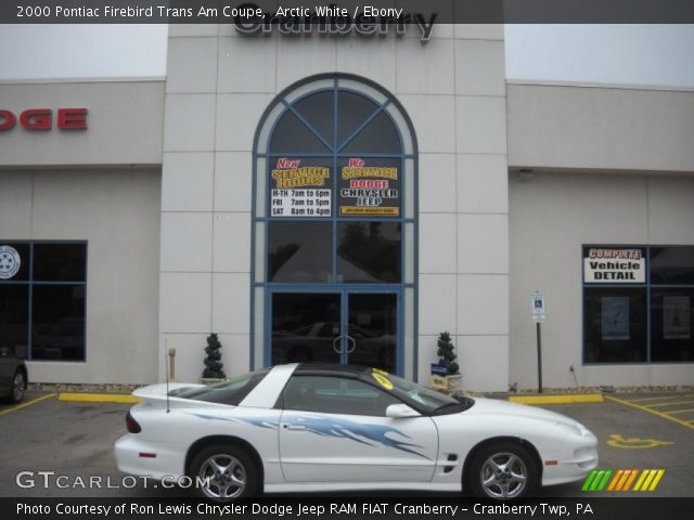 2000 Pontiac Firebird Trans Am Coupe in Arctic White