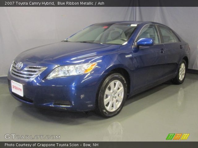 2007 Toyota Camry Hybrid in Blue Ribbon Metallic