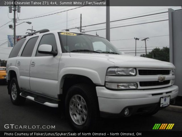 2004 Chevrolet Tahoe Z71 4x4 in Summit White