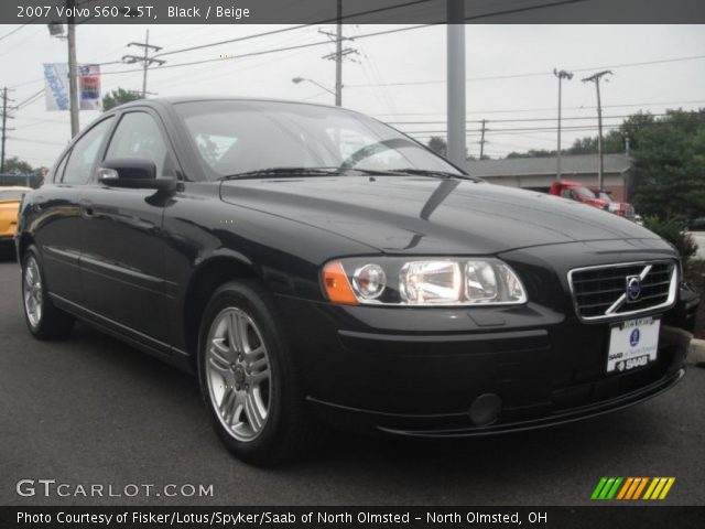 2007 Volvo S60 2.5T in Black