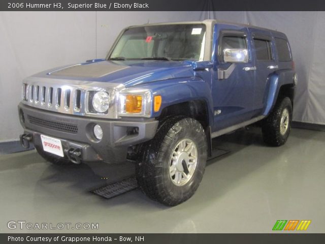 2006 Hummer H3  in Superior Blue