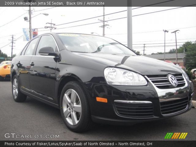 2009 Volkswagen Jetta SE Sedan in Black Uni